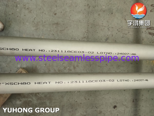 Điều trị nước ASTM A790 UNS S32750 ống thép không gỉ Super Duplex liền mạch
