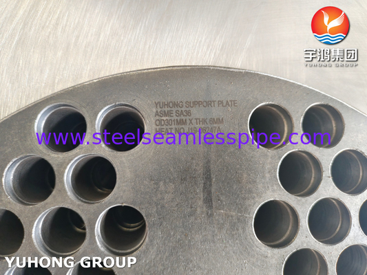 ASME SA36 Bảng hỗ trợ với tính chất cơ học cao cho thiết kế bộ trao đổi nhiệt