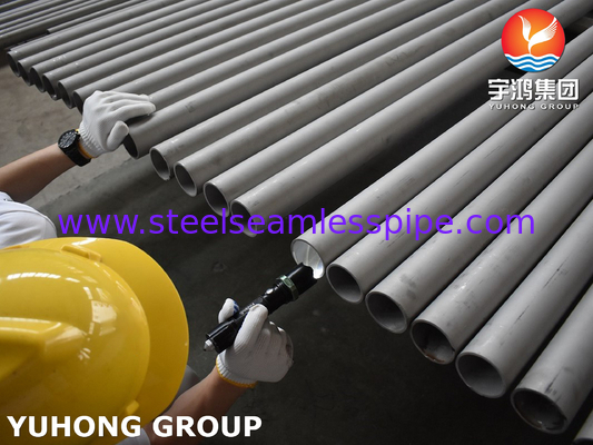 ASTM A268 / ASME SA268 TP410/TP430 Bụi/đường ống không may bằng thép không gỉ cho bộ ngưng tụ trao đổi nhiệt