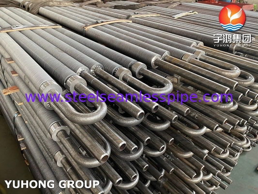 Thép carbon U Bend Fined Tube A179 A192 Extruded And Studded Fin