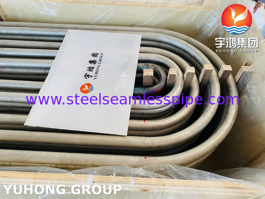 ASME SA213 TP316L 1.4404 Bụi u cong thép không gỉ liền mạch cho máy trao đổi nhiệt