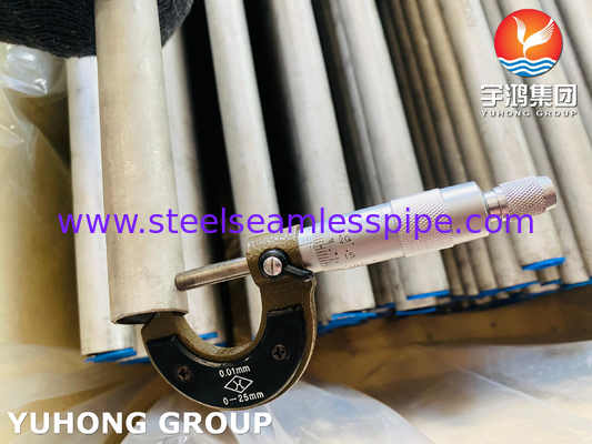 ASME SA213 TP316L 1.4404 Bụi u cong thép không gỉ liền mạch cho máy trao đổi nhiệt