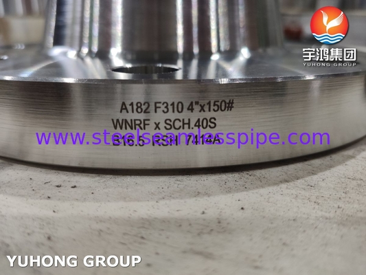 Vòng thép không gỉ A182 F310 B16.5 S31000 WN BL Vòng thép