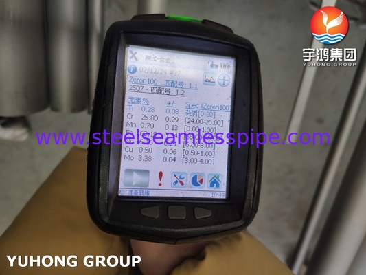 Ống thép liền mạch siêu kép ASTM A790 UNS S32750 Chống axit