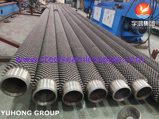 Thép hợp kim ASTM A213, ASME SA213 T9 ống vây đục cho lò hơi