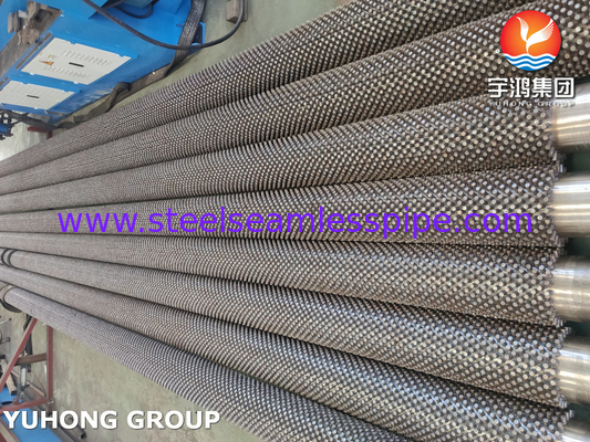 Thép hợp kim ASTM A213, ASME SA213 T9 ống vây đục cho lò hơi