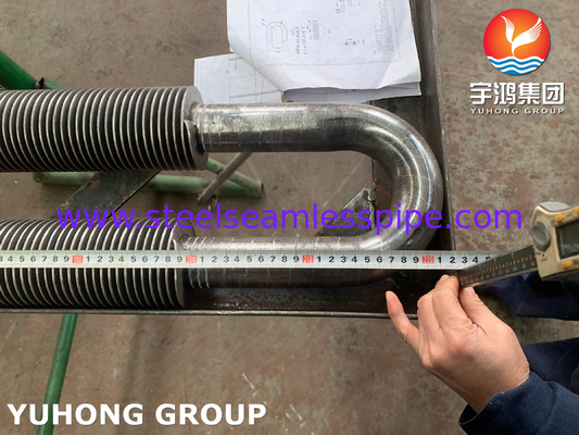 Thép carbon U Bend HFW Fined Tube ASTM A106 Gr.B Đối với bộ trao đổi nhiệt