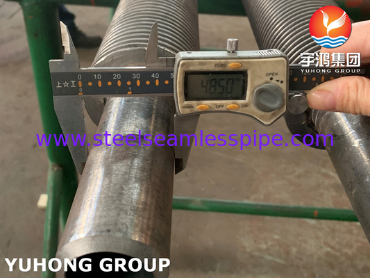 Thép carbon ASTM A106 GR.B High Frequency Welding U-Fin Tube