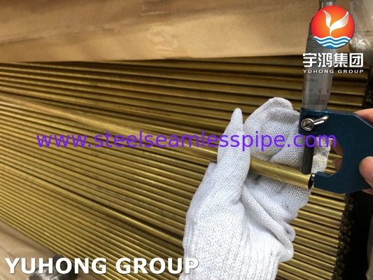 ASTM B111 UNS C68700 CuZn20Al2 ống đồng nhôm cho ngành công nghiệp dầu khí