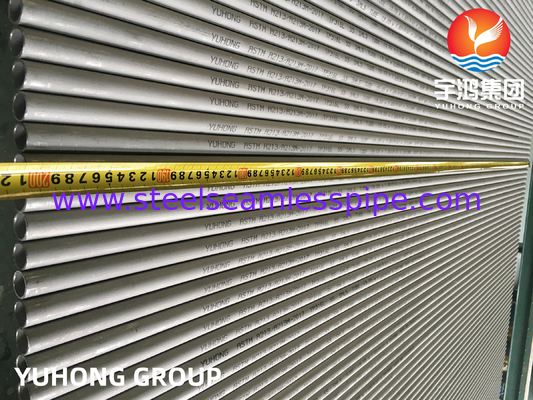 ASME SA213 TP316L ống thép không gỉ liền mạch BWG 20 0.89mm cho máy làm mát khô