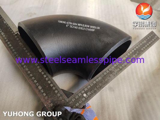 Phụng thép carbon ASTM A234 WP9 180 độ