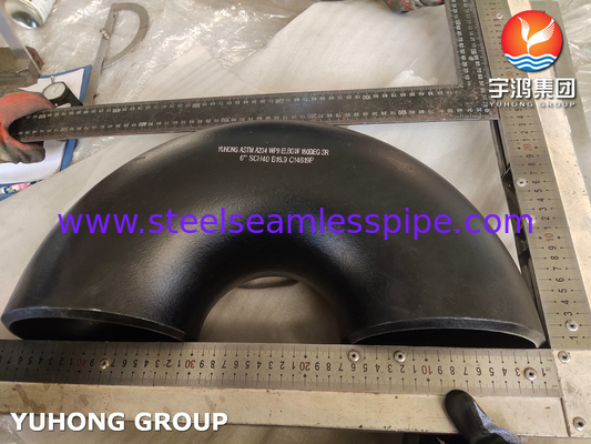 Phụng thép hợp kim Buttweld Fitting ASTM A234 WP9 180 độ SR Cổ tay B16.9