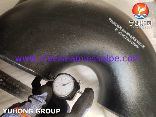 Phụng thép hợp kim Buttweld Fitting ASTM A234 WP9 180 độ SR Cổ tay B16.9