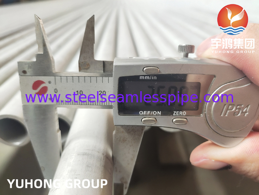 ASTM A268 / ASME SA268 TP410/TP430 Bụi/đường ống không may bằng thép không gỉ cho bộ ngưng tụ trao đổi nhiệt