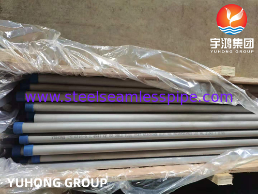 ASTM A268 / ASME SA268 TP410/TP430 Bụi/đường ống không may bằng thép không gỉ cho bộ ngưng tụ trao đổi nhiệt