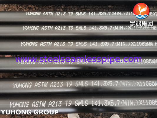 ASME SA213 T9 T11 T22 T91 ống không may bằng thép hợp kim cho ống lò đốt