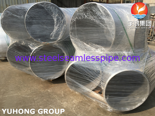 EN 10253-2 1.4541 Chuỗi đít đường kính lớn phù hợp với khuỷu tay 90 độ