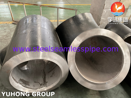 EN 10253-2 1.4541 Chuỗi đít đường kính lớn phù hợp với khuỷu tay 90 độ