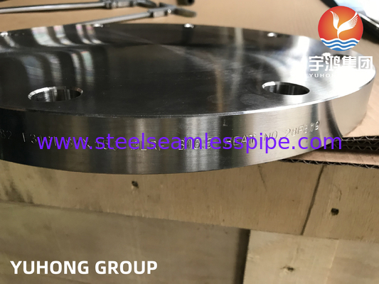 Vòng lót mù thép không gỉ, ASME SA182 F316L (1.4404), nâng mặt, B16.5