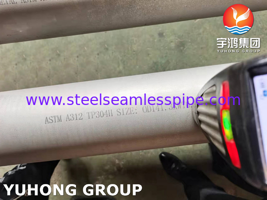 ASTM A312 TP304H / 1.4948 ống thép không gỉ ống tròn liền mạch