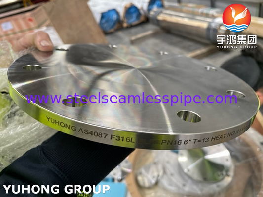 AS2129, AS4087 F316L thép không gỉ Flange tiêu chuẩn Úc