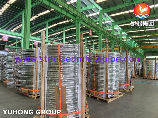 Thép không gỉ ống cuộn nhựa nhựa sáng TP304