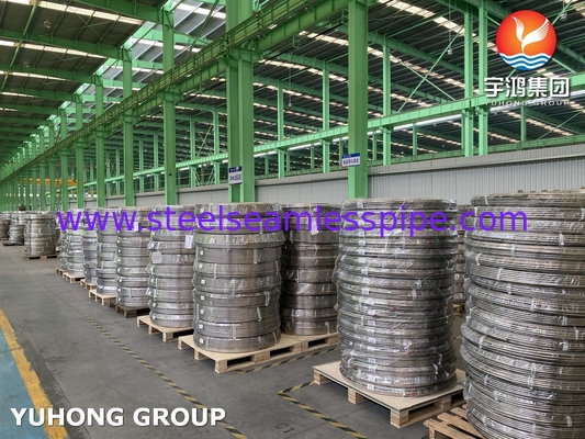 Thép không gỉ ống cuộn nhựa nhựa sáng TP304