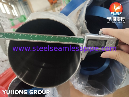ASTM A270 loại thực phẩm SS304 ống vệ sinh thép không gỉ ống đánh bóng