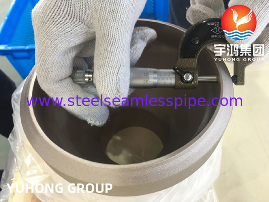 ASTM B466 C70600 Hỗn hợp kim đồng đồng niken phù hợp giảm sự phù hợp B16.9