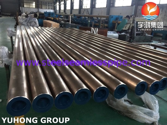 16MM DIN 86019 CuNi10Fe1.6Mn Vàng Nickel hợp kim ống liền mạch cho Bolier biển