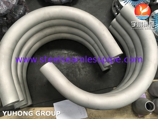ASTM A403 WP304 Thép không gỉ 180 độ khuỷu tay B16.9 Buttweld Pipe Fittings