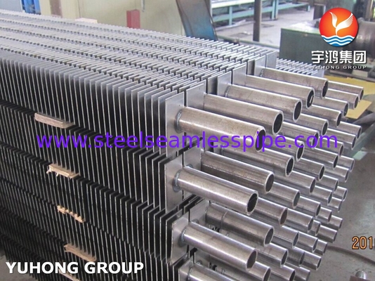 Loại H Fin Tube Stainless Steel Square Fined Tube cho máy tiết kiệm