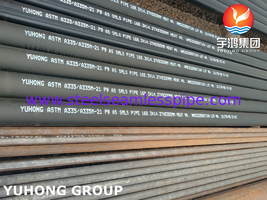 ASTM A335/ ASME SA335 P9 Sắt hợp kim thép ống liền mạch lò sưởi ống