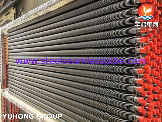 Đường ống được hàn xoắn ốc được làm bằng thép hợp kim để chuyển nhiệt