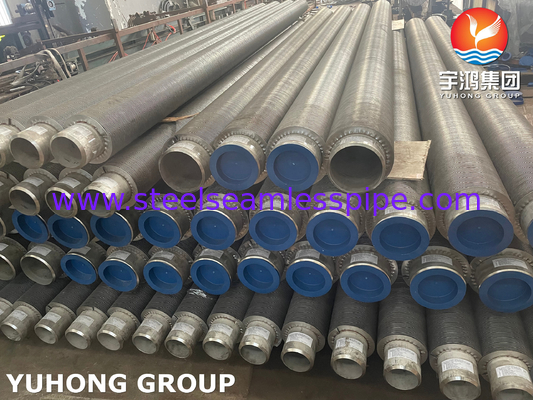 Đường ống được hàn xoắn ốc được làm bằng thép hợp kim để chuyển nhiệt