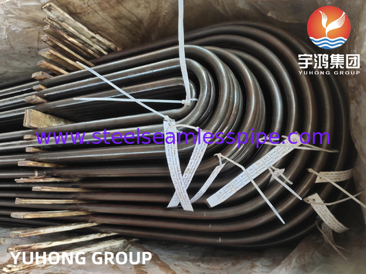 Hình U, ống không may thép cacbon ASTM A179, cho nồi hơi trao đổi nhiệt