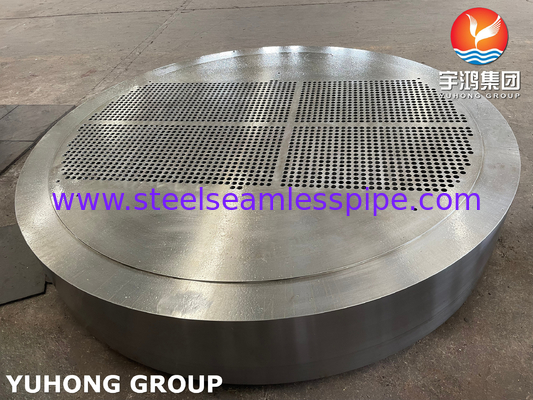ASME SA516 GR.70N Bảng ống cố định cho ứng dụng phụ kiện trao đổi nhiệt