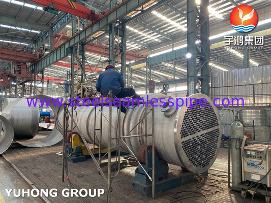 Bộ ống thép không gỉ cho máy regenerator Reboiler Oil Cooler