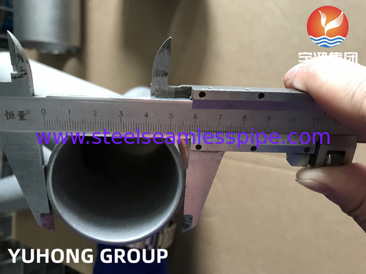 ASTM A815 UNS S31803 Bộ kết nối ống thép kép 45 độ Y