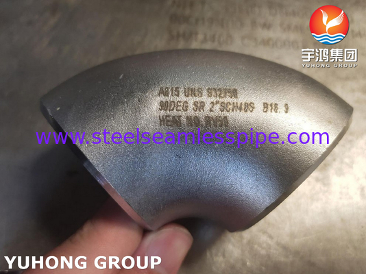 ASTM A815 WP-S UNS S32750 90° / 45° SR Cúp thép BW