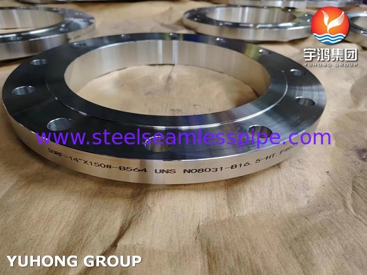 ASTM AB564 N08031 Lớp kim loại 1.4562 UNS N08031 Lớp kim loại 31 Thép Flange