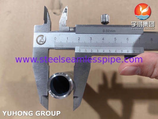 ASME B36.10 Ống đái ASTM A790 UNS S31803 Ống đái thép Duplex không may