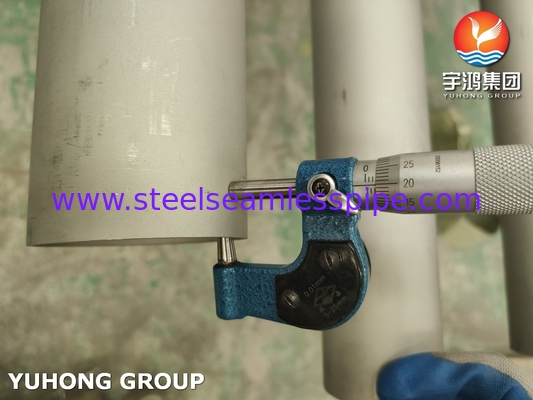 DIN EN 10216-5 1.4404 UNS S31603 316L ống không may thép không gỉ thủy lực
