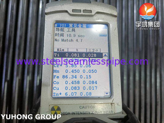ASTM A213/ASME SA213 GR.T5 ống liền mạch bằng thép hợp kim cho máy trao đổi nhiệt và nồi hơi