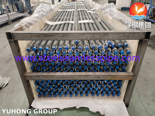 ASTM A179 Carbon Steel Fin Tube Al Fin vật liệu cho máy làm mát không khí