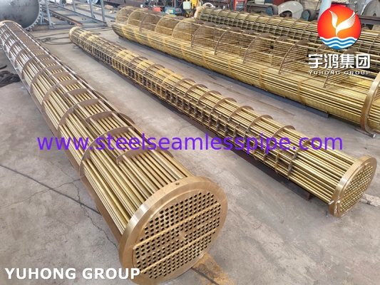 Đồng đồng ống thẳng U dán C68700 ống C46400 ống
