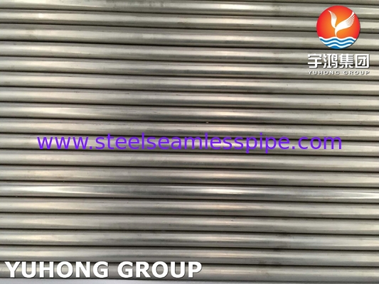 ASME SB338 GR2 ống titan cho máy sưởi nước muối mặn