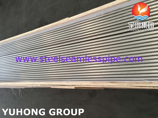 ASME SB338 GR2 ống titan cho máy sưởi nước muối mặn