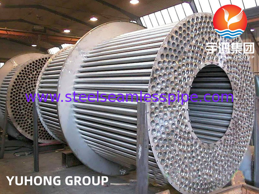 Tube Bundle For Air Cold Heat Exchanger Hệ thống khôi phục chuyển nhiệt Bộ nén máy nén Nhà máy điện