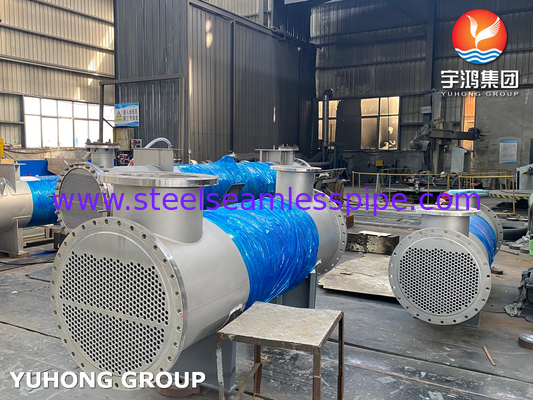Bộ ống cho máy trao đổi nhiệt hoặc máy ngưng tụ ống thẳng / ống U thép cacbon / thép hợp kim / đồng